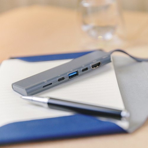 Allocacoc DockingHUB USB C GREY - 3