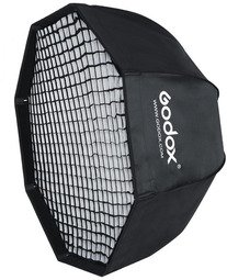 Godox Paraplu Softbox Bowens 80cm met Grid