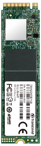 Transcend 256GB M.2 2280PCIe Gen3x4 3D TLC DRAM-less - 1