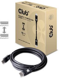 Club 3D DisplayPort 1.4 HBR3 8K Cable M/M 3m Vesa