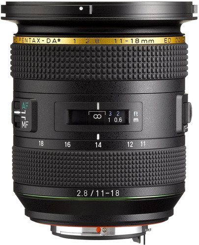 Pentax HD DA 11-18mm F2.8 ED DC AW-3