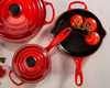 Le Creuset Gietijzeren Ronde Skillet Oranjerood 23cm - 4