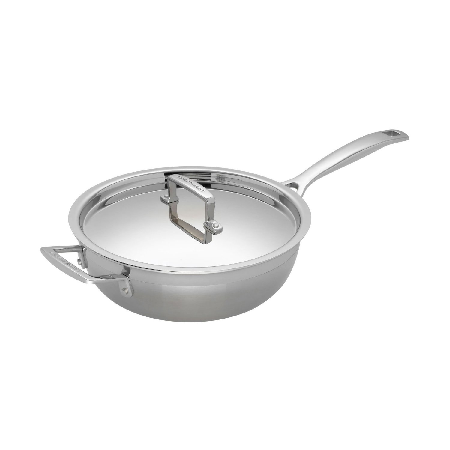Le Creuset Koekenpan Rvs 24cm 2,1l met Antiaanbak Art & Craft