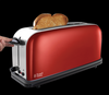 Russell Hobbs Colours Plus+ Flame Red Long Slot 2139156 - 2