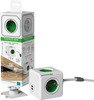 Allocacoc PowerCube Extended USB Green 1,5m cable (FR)-3