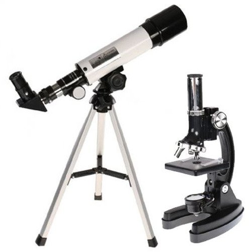 Byomic Beginners Microscoopset  Telescoop in koffer - 1