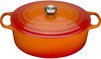 Le Creuset Gietijzeren Ovale Braadpan Oranjerood 35cm 8,9l