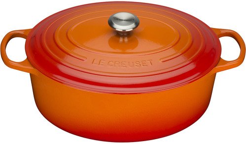 Le Creuset Gietijzeren Ovale Braadpan Oranjerood 35cm 8,9l