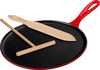 Le Creuset Gietijzeren Pannenkoekpan Kersenrood 27cm - 1