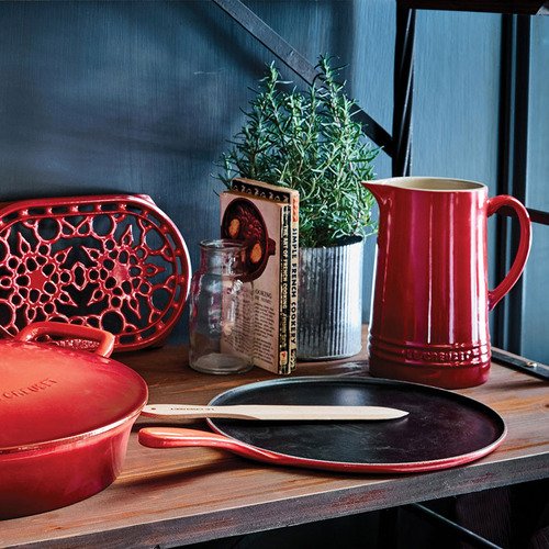 Le Creuset Gietijzeren Pannenkoekpan Kersenrood 27cm - 2