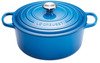 Le Creuset Gietijzeren Ronde Braadpan Marseilleblauw 18cm-1