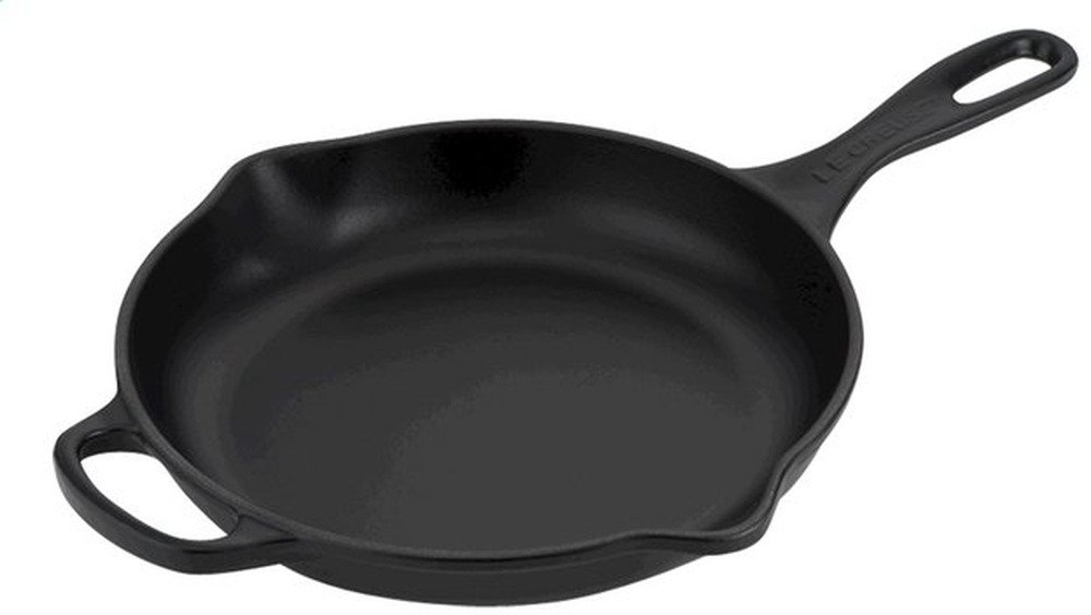 Art & Craft Le Creuset Gietijzeren Ronde Skillet Mat Zwart 23cm |  | 0024147252023 aanbieding
