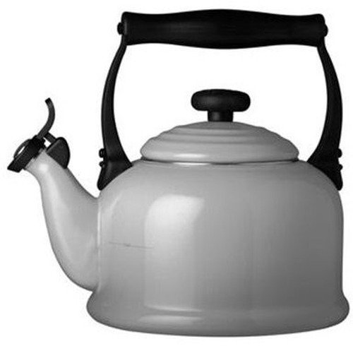 Le Creuset Fluitketel tradition Mist Grey 2,1l - 1