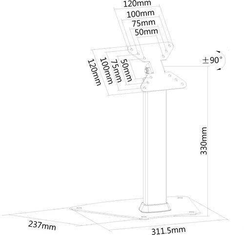 NewStar FPMA-D1500SILVER - 3