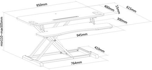 Neomounts by Newstar NS-WS300 - Noir - 3