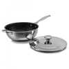 Le Creuset Rvs Sauteuse 24cm 3,3l met Anti-aanbaklaag - 2