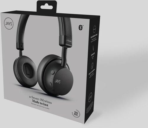 Jays Headphone A-Seven Wireless Black (2)