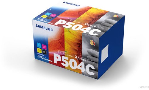 Samsung CLT-P504C/ELS 4-pk CYMK Toner Cartridge - 1