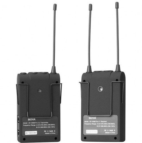 Boya UHF Duo Lavalier Microfoon Draadloos BY-WM8 Pro-K1-2