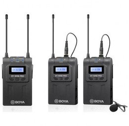 Boya UHF Duo Lavalier Microfoon Draadloos BY-WM8 Pro-K2