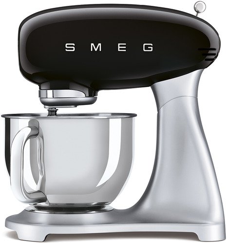 Smeg Keukenrobot Zwart-Zilver SMF02BLEU-1