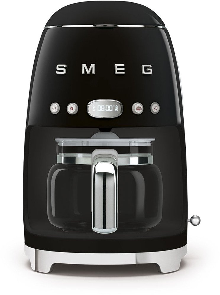 Smeg DCF02BLEU - koffiezetapparaat - zwart