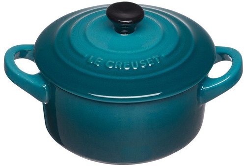 Le Creuset Mini Braadpan Deep Teal 10cm 0,25l - 1