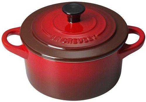 Le Creuset Mini Braadpan Kersenrood 10cm 0,25l - 1