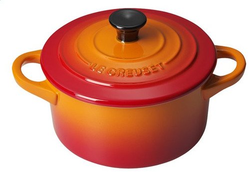 Le Creuset Mini Braadpan Oranjerood 10cm 0,25l - 1