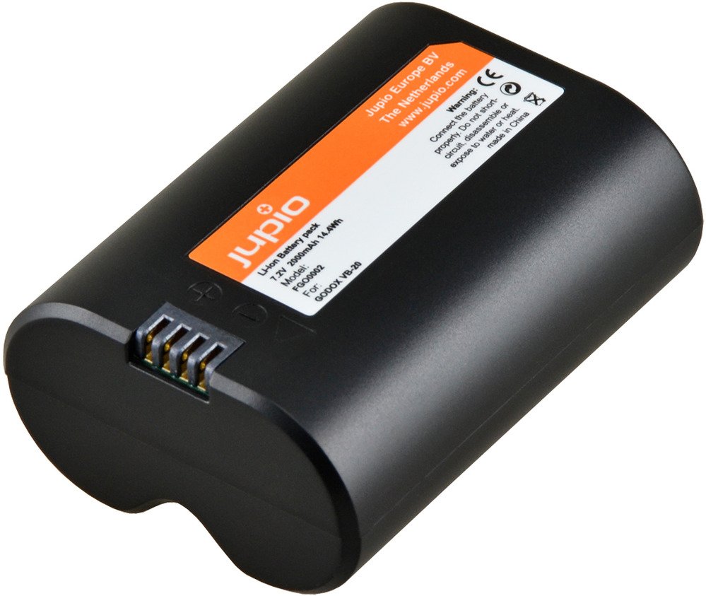 Jupio VB20 for Godox V350 2000mAh | Batterijen voor camera's | 8719743930773