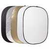 Caruba 5in1 Gold,Silver,Black,White,Translucent 102 x 153cm - 1