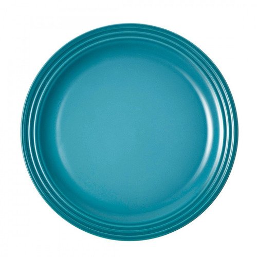 Le Creuset Dinerbord Caribbean Blue 27cm - 1