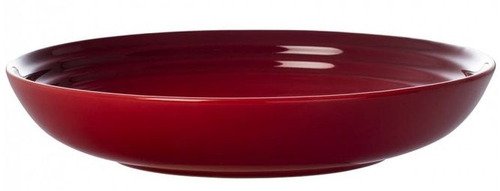 Le Creuset Diep Bord Kersenrood 22cm - 1