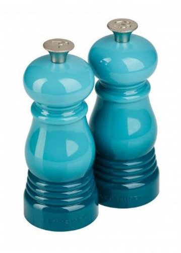 Le Creuset Set van 2 Molens Caribbean Blue 11cm 20gr - 1