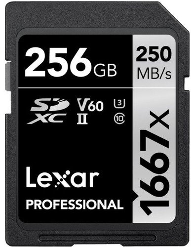 Lexar SDXC Professional UHS-II 1667x 256GB