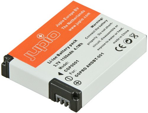 Jupio GoPro AHDBT-001, AHDBT-002 HD Hero (2) (960) 1100mAh - 1