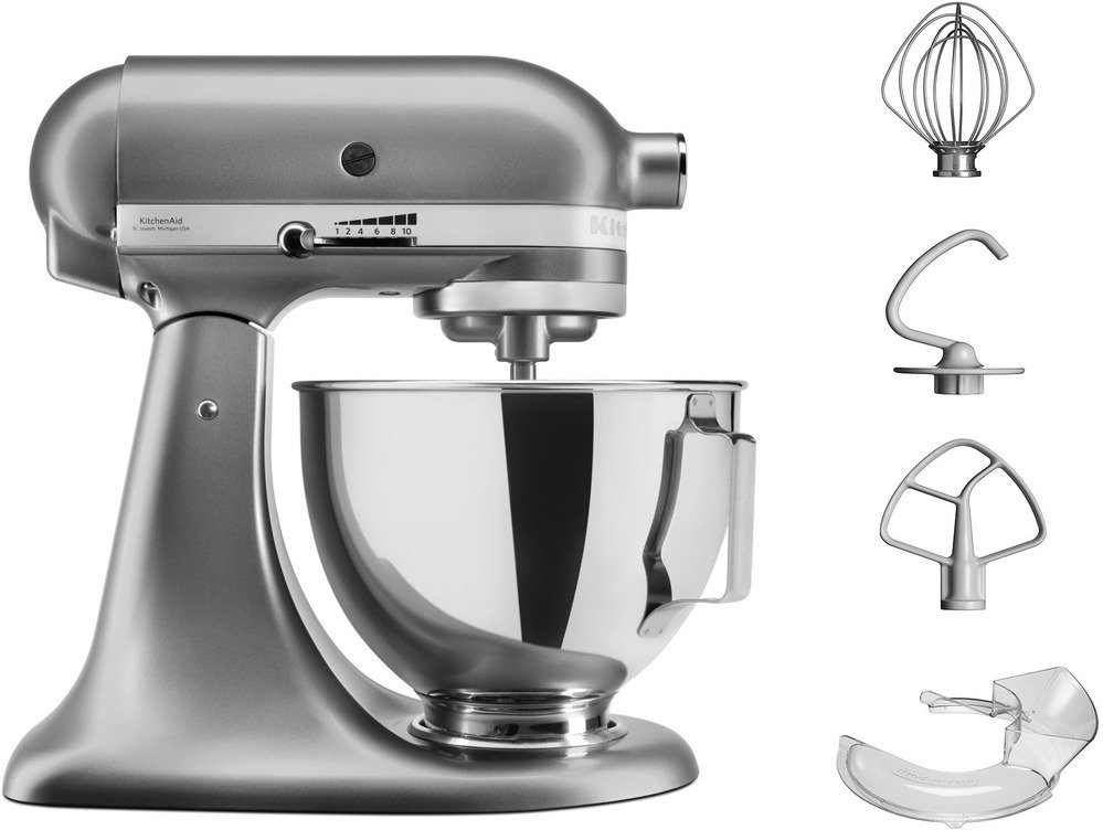 Kitchenaid Artisan KSM95PSECU Zilver | Keukenrobots | Keuken&Koken - Keukenapparaten | 5KSM95PSECU