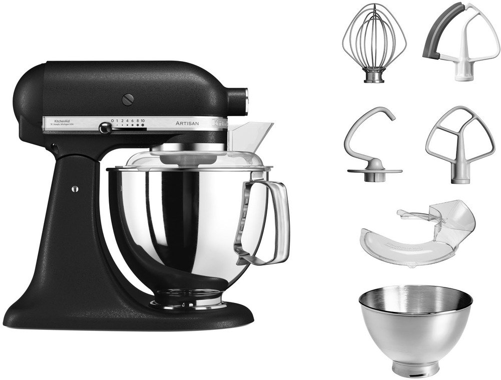 Art & Craft KitchenAid Artisan 5KSM175PSEBK - Vulkaanzwart |  | 5KSM175PSEBK aanbieding