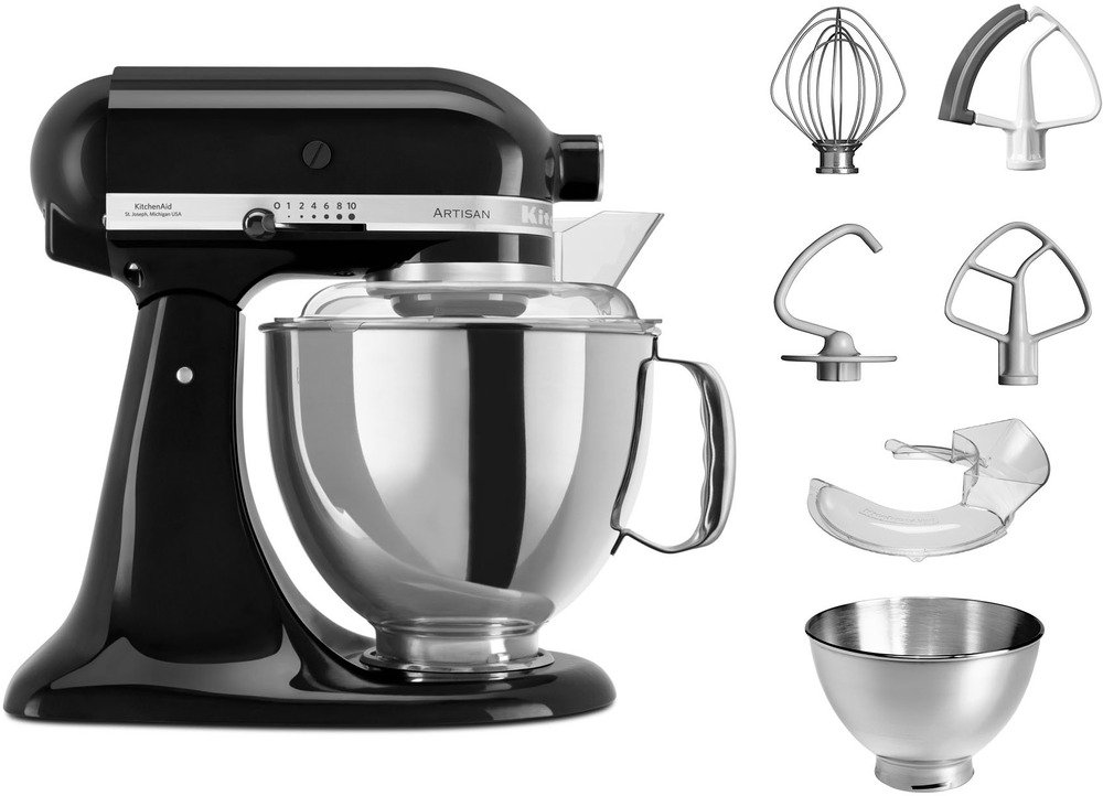KitchenAid Artisan Mixer 5KSM175PS Onyx zwart