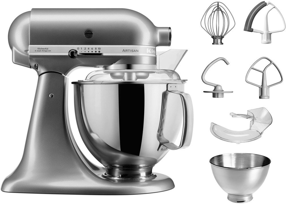 KitchenAid Artisan Mixer 5KSM175PS Contour Zilver