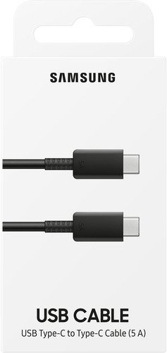 Samsung fast charging data cable USB-C to USB-C - zwart - 4