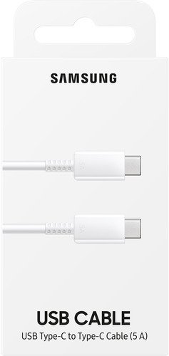 Samsung fast charging data cable USB-C to USB-C - wit - 4