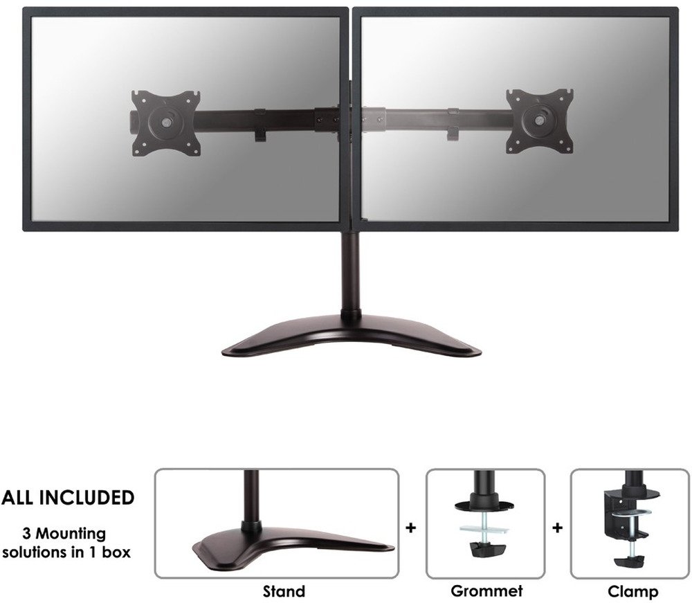Neomounts by NewStar NM-D335DBLACK Bureausteun
