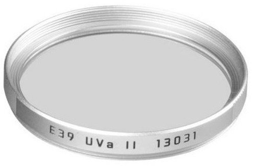 Leica Filtre UVa II, E39, Argent - 1