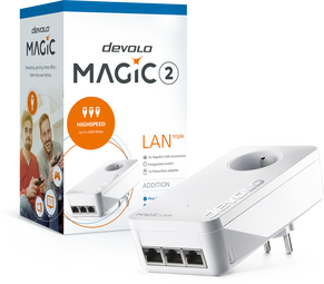 devolo Magic 2 LAN triple Uitbreiding (NL)