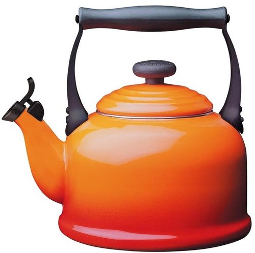 Le Creuset Fluitketel tradition Oranjerood 2,1l - 1