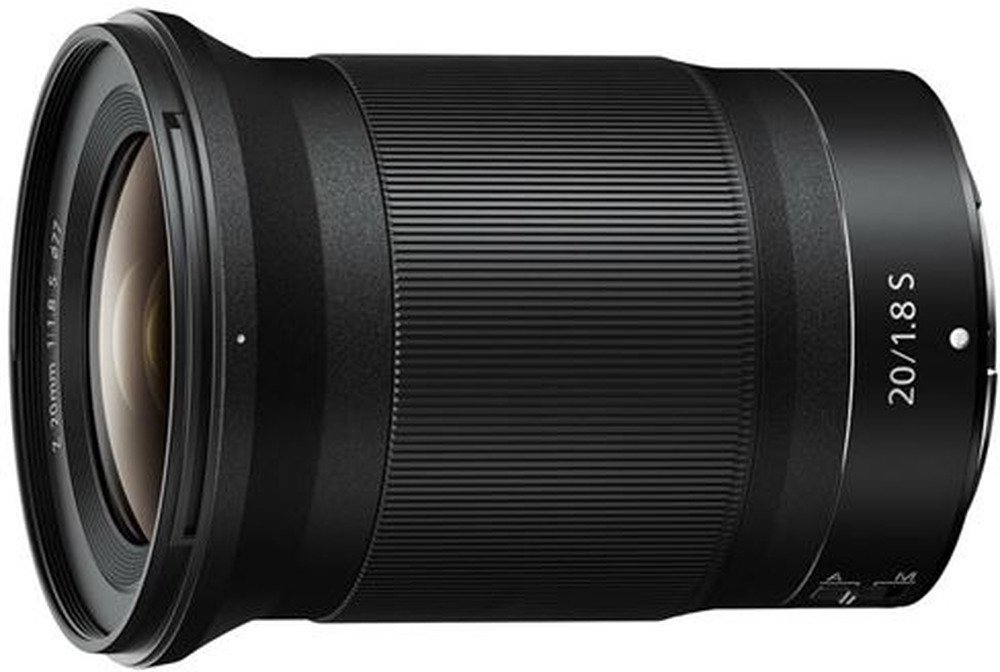 Nikon Z 20mm f/1.8 S objectief
