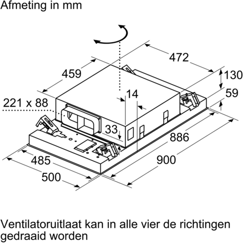 Siemens Dampkap LR96CAQ50 - 8