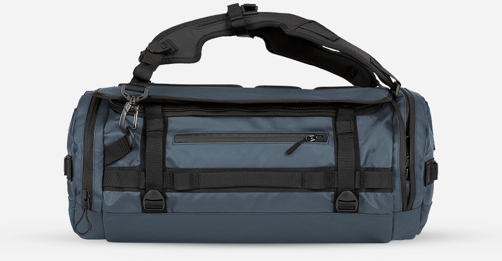 Wandrd Hexad Carryall Duffel 60-Liter Aegean Blue