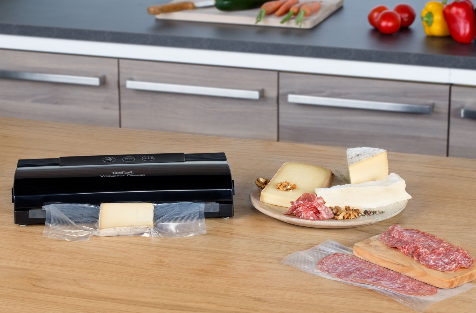 Tefal Machine sousvide Vacupack Classic plastique VT254070 Art & Craft